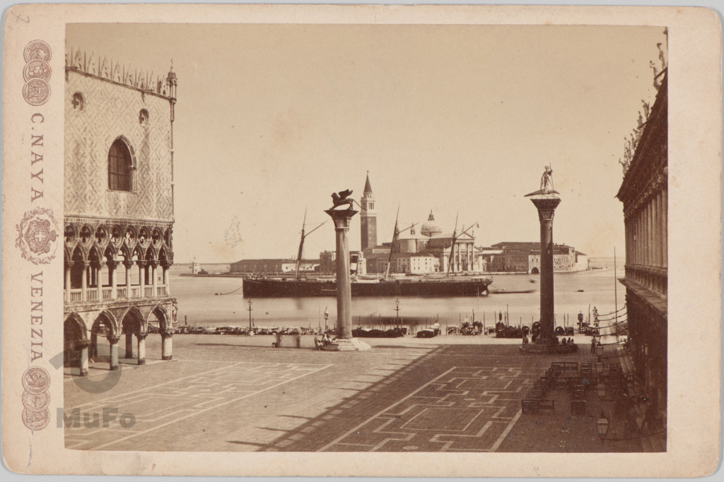 Wenecja, Piazzetta San Marco (placyk św. Marka), widok na Canal Grande
