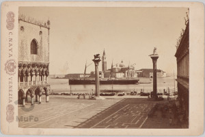 Wenecja, Piazzetta San Marco (placyk św. Marka), widok na Canal Grande