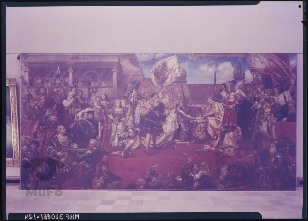 repr. mal., Jan Matejko, "Hołd pruski"