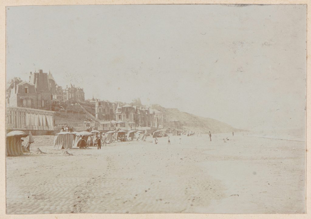 Normandia(?), kurort nadmorski