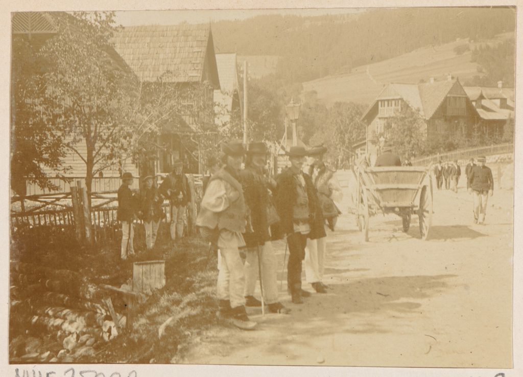 Zakopane, droga do Kuźnic