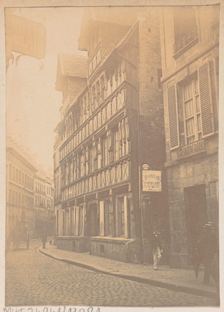 Normandia, ulica starego miasta