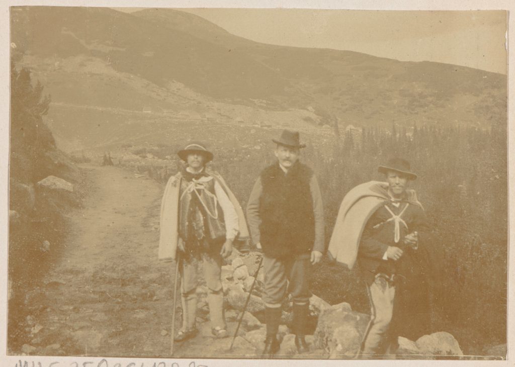 Tatry, scena z wycieczki