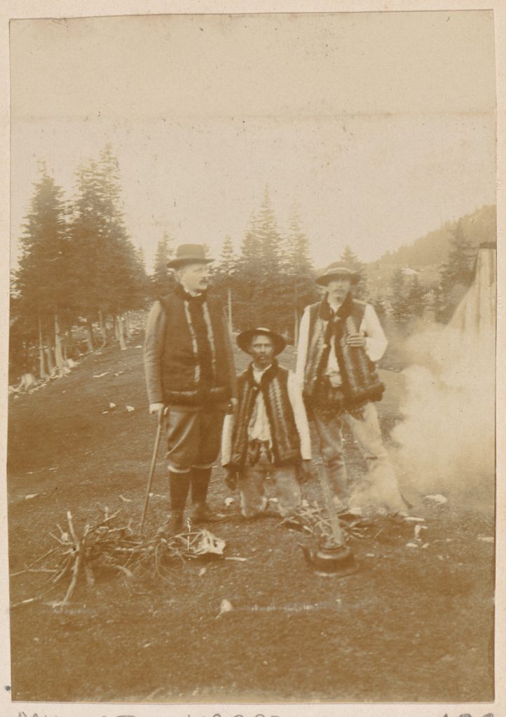 Tatry, scena z wycieczki