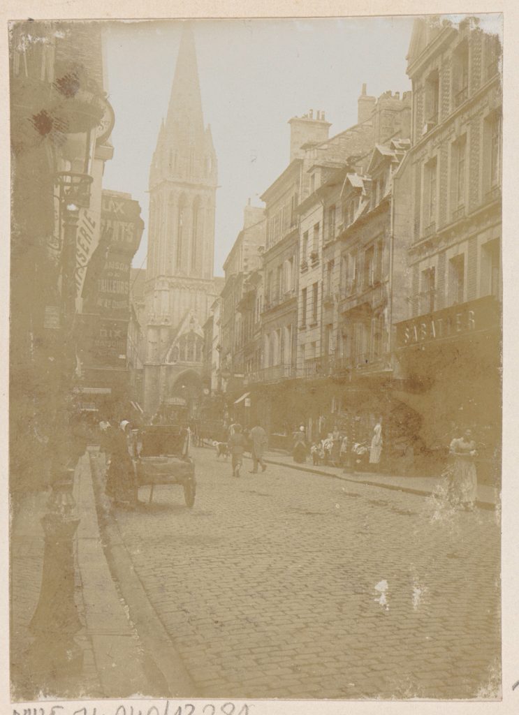 Normandia,Caen, centrum starego miasta