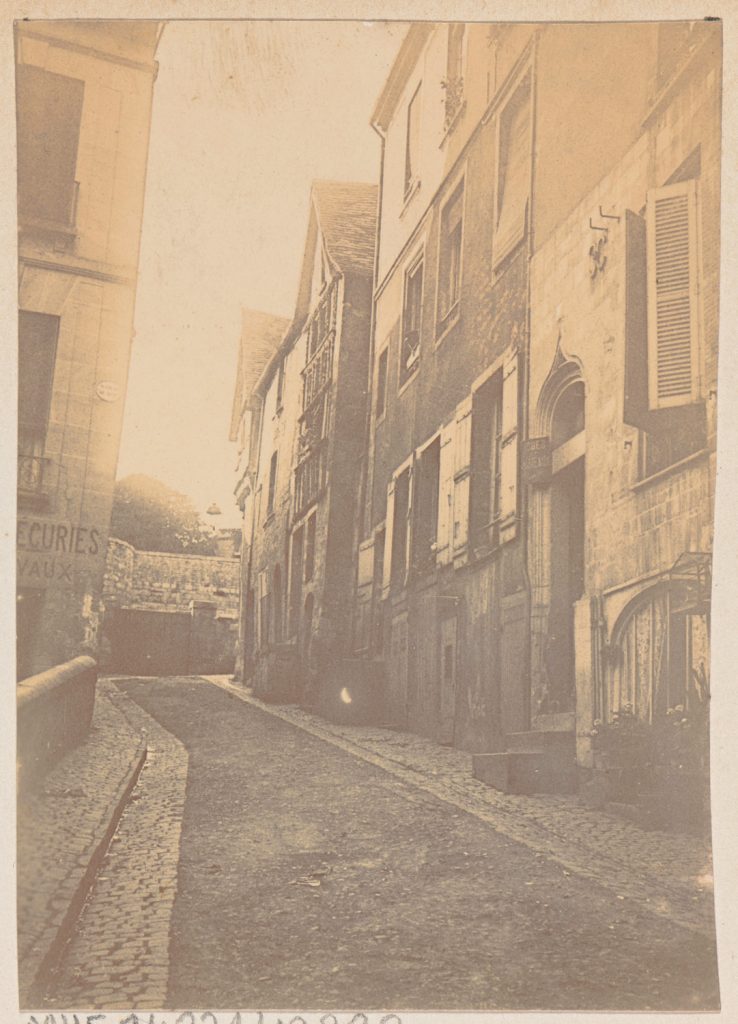 Normandia, Caen (?), widok ulicy