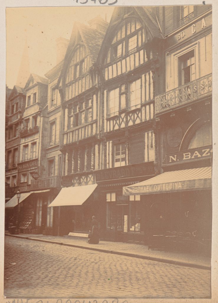 Normandia, Caen, ulica