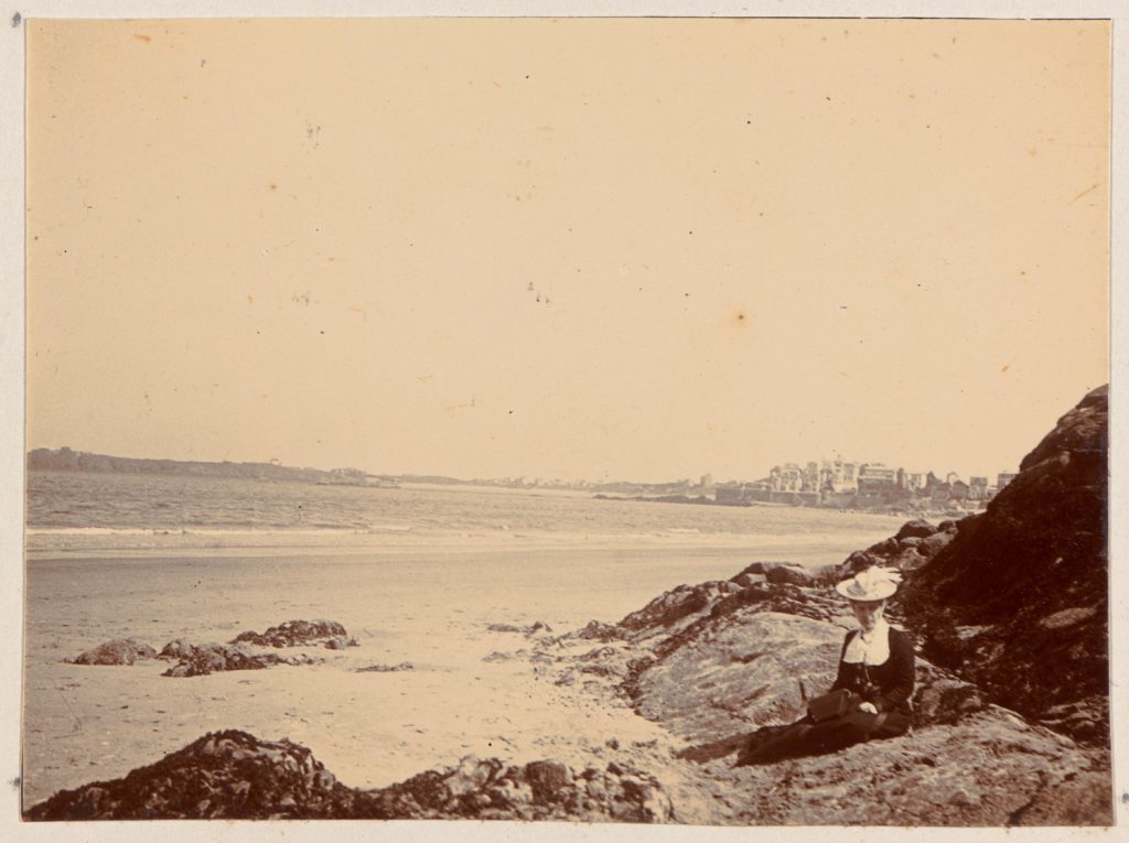 Bretania- zatoka St.Malô (?), pejzaż