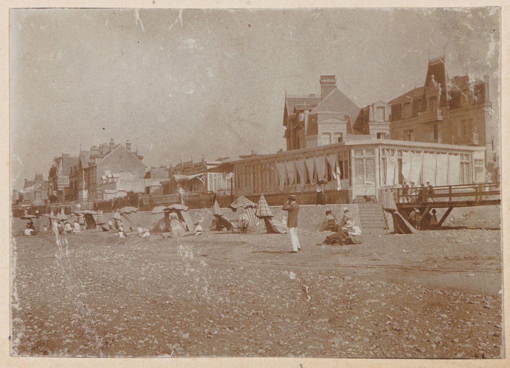 Normandia (?), kurort nadmorski