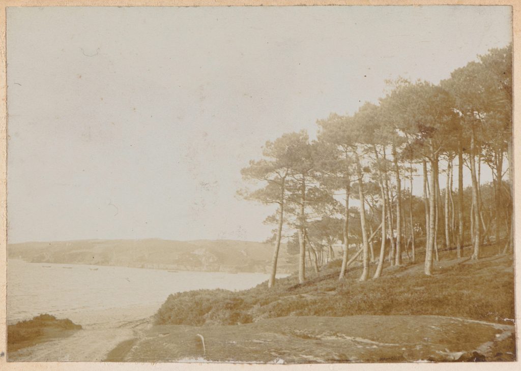 Francja, Bretania (?), pejzaż