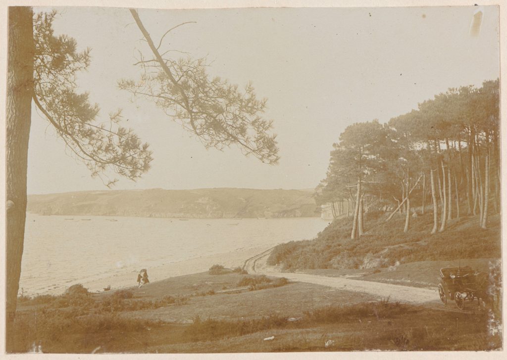 Francja, Bretania (?), pejzaż