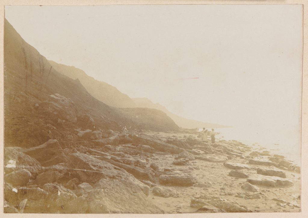 Normandia (?), brzeg morski