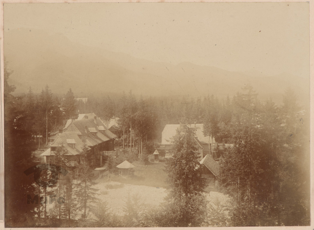 Zakopane z panoramą Tatr