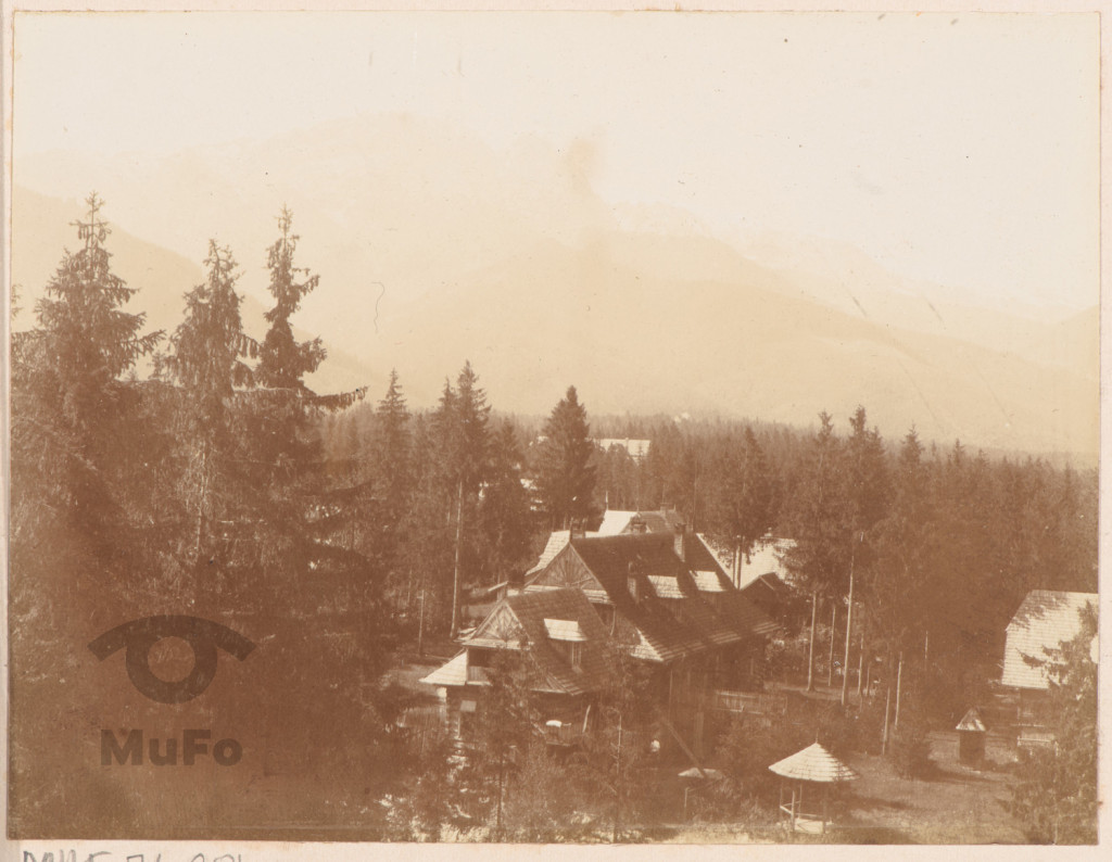 Zakopane z panoramą Tatr
