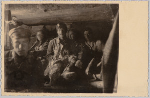 Legioniści w "granatniku".