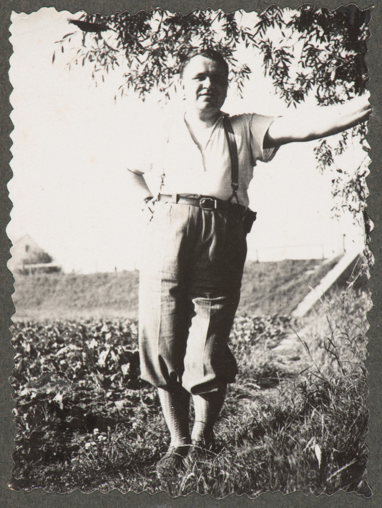 Adam Rudnicki, portret w plenerze