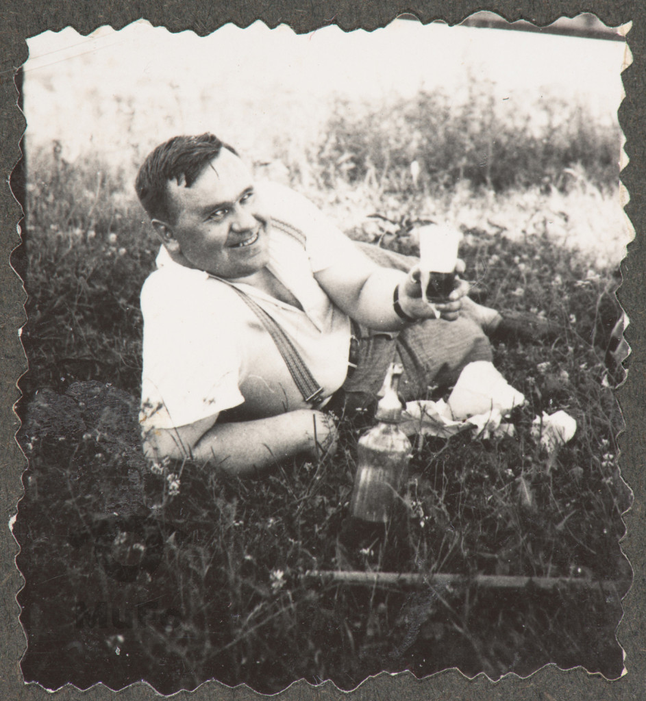Adam Rudnicki, portret w plenerze