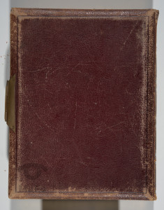 Album w skórzanej oprawie