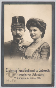 Arcyksiąże Franciszek Ferdynand, Zofia von Chotek, portret
