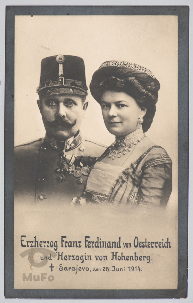 Arcyksiąże Franciszek Ferdynand, Zofia von Chotek, portret