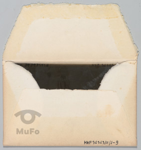 Koperta zawierająca 9 fotografii na błonach ciętych, portrety rodziny Francmanów