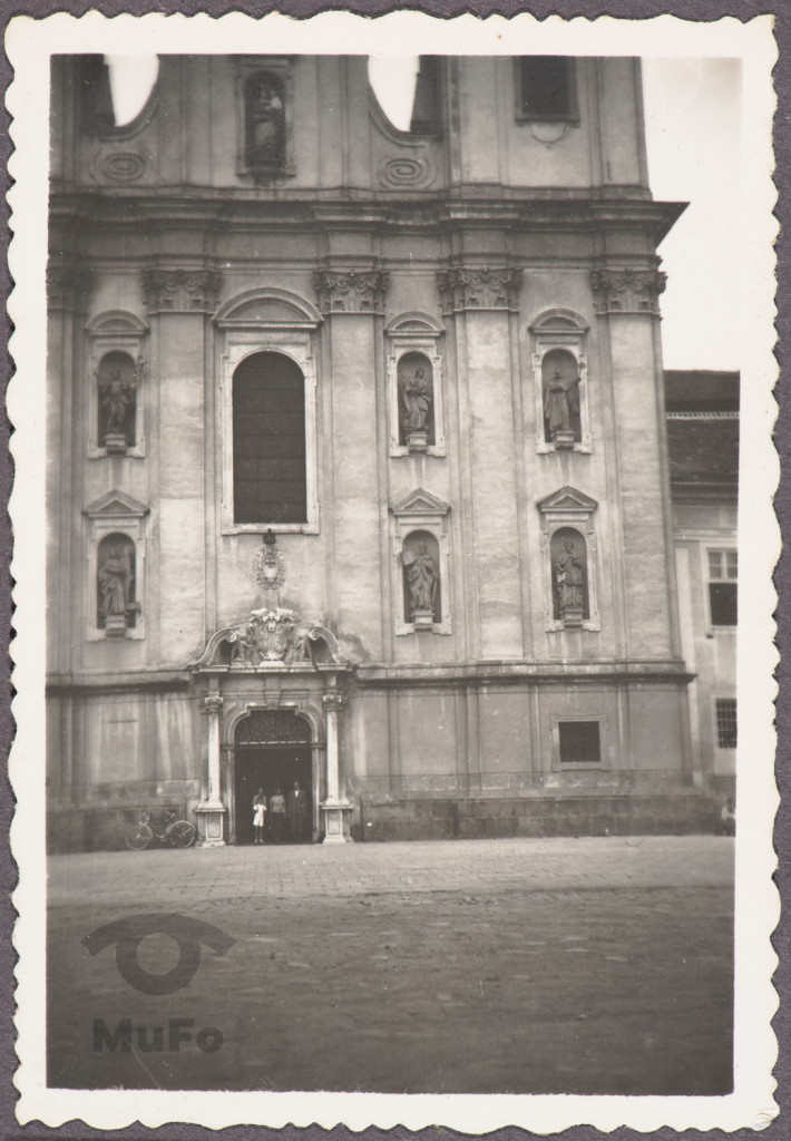 Velehrad, bazylika Cyyla i Metodego, fragment fasady