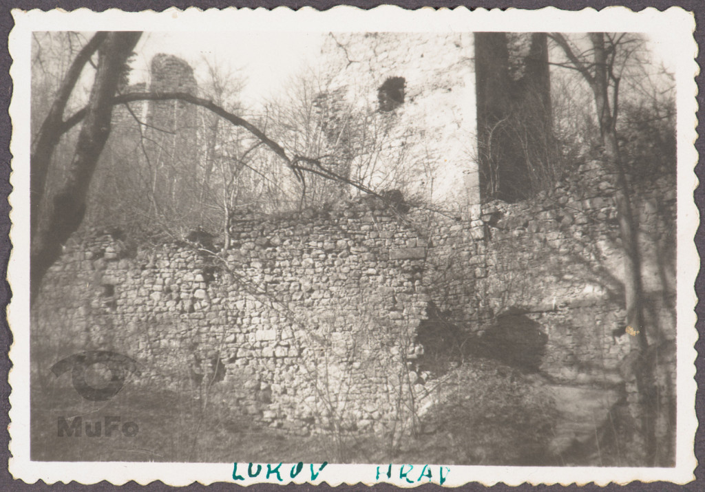 zamek Lukov, ruiny