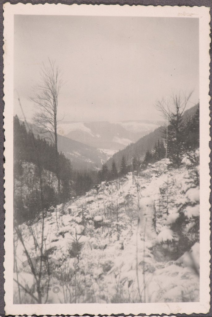Karkonosze, krajobraz, zimą