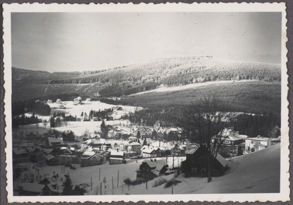 Karkonosze, krajobraz, zimą
