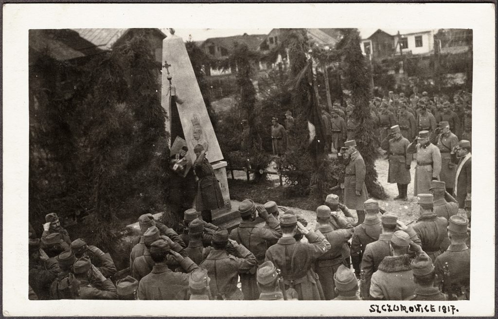 Szczurowice, pomnik Franciszka Józefa