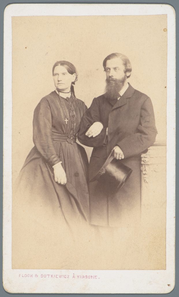 kobieta i mężczyzna, portret