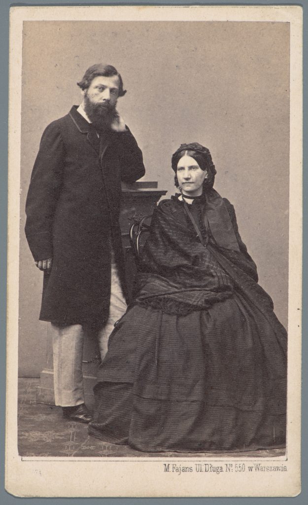 kobieta i mężczyzna, portret