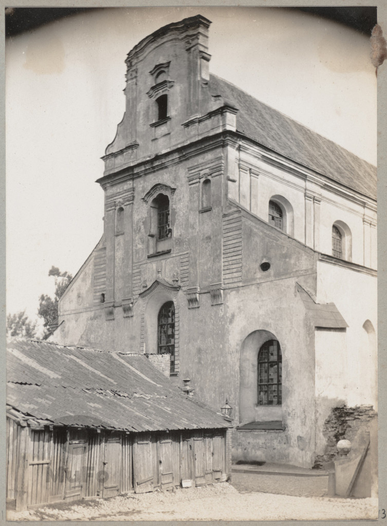 Wilno, ul. Trocka, kościół franciszkanów pw. Wniebowzięcia NMP