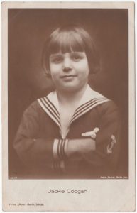 Jackie Coogan jako dziecko, portret