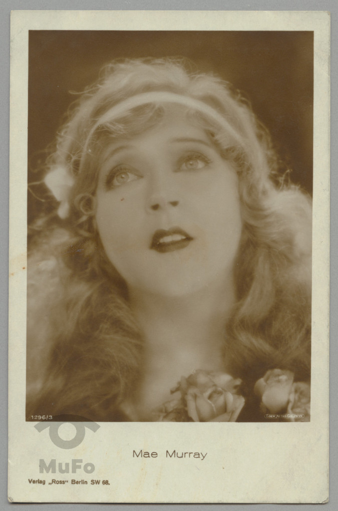aktorka Mae Murray, portret