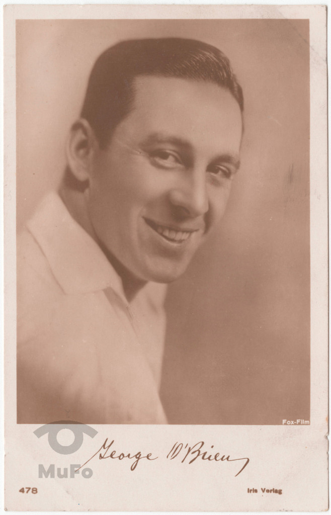 aktor George O'Brien, portret