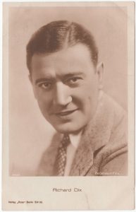 aktor Richard Dix , portret