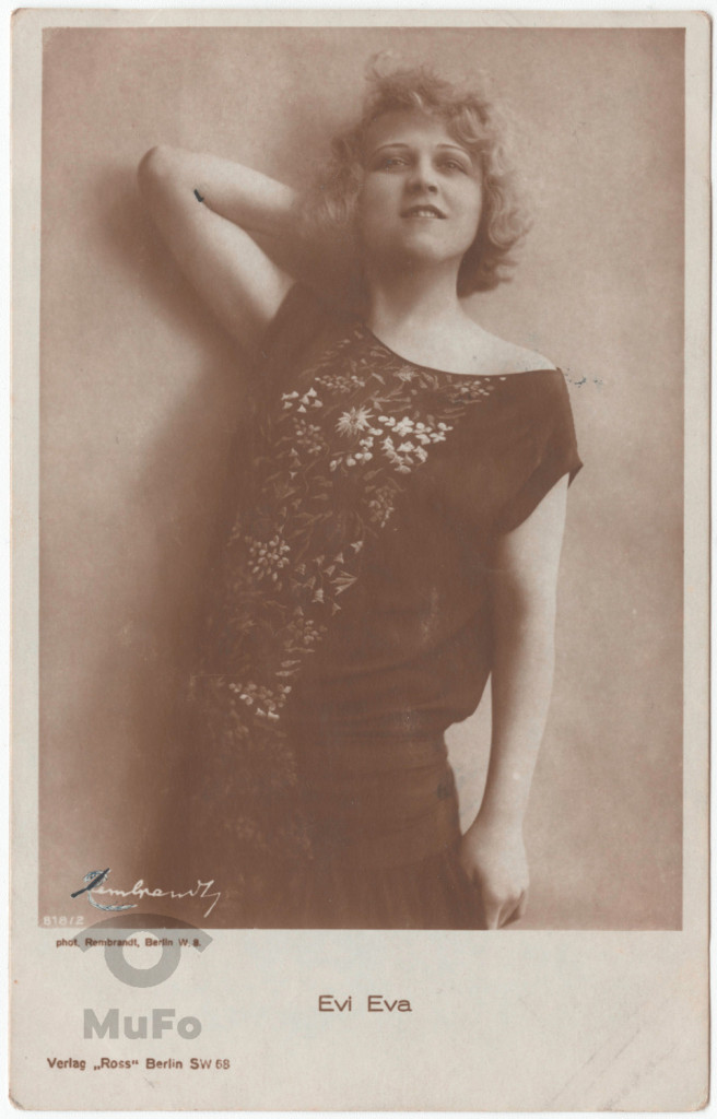 aktorka Evi Eva , portret