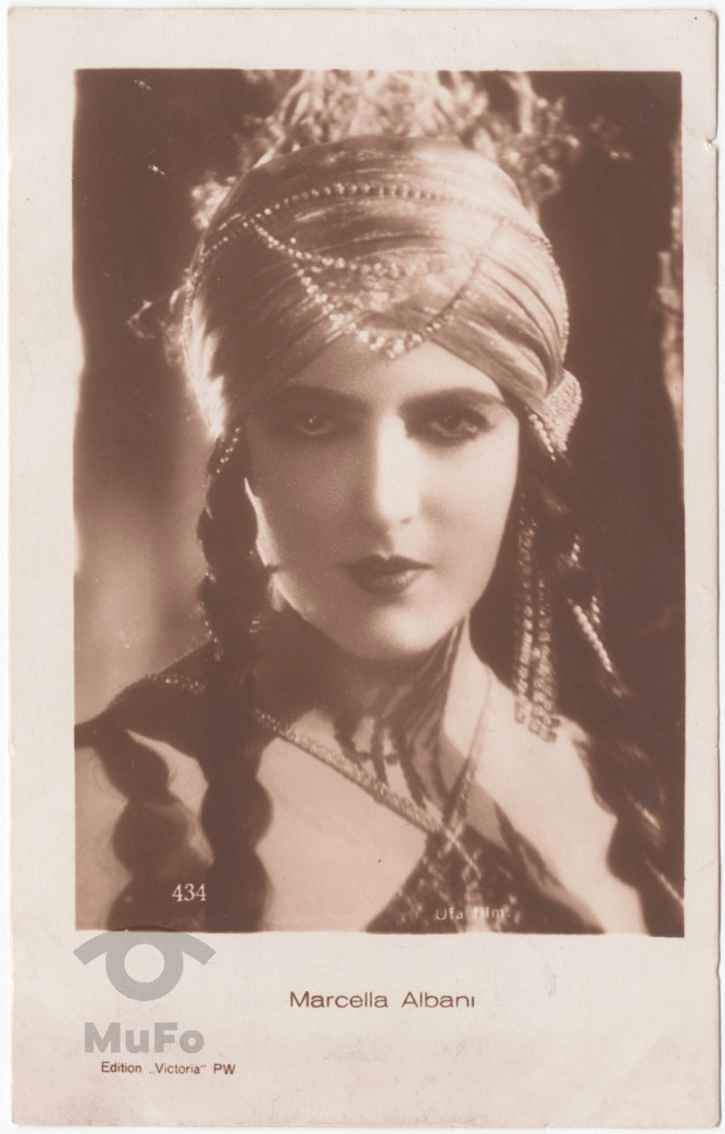 aktorka Marcella Albani , portret