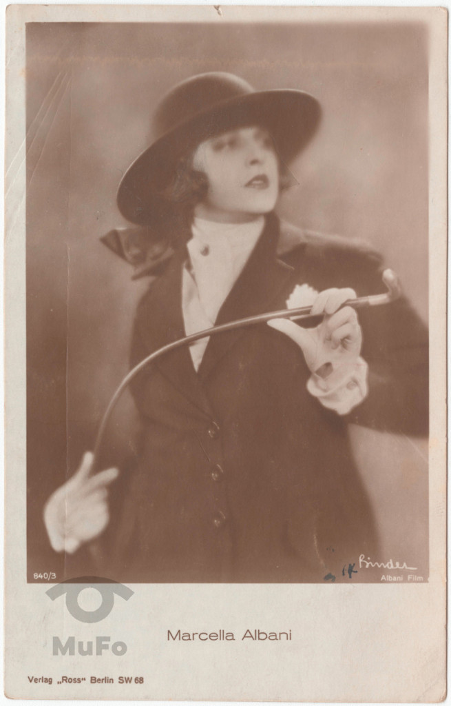 aktorka Marcella Albani , portret