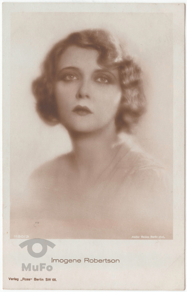 aktorka Imogene Robertson , portret