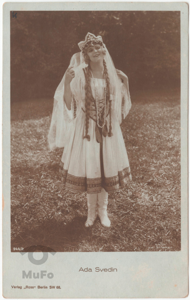 aktorka Ada Svedin , portret