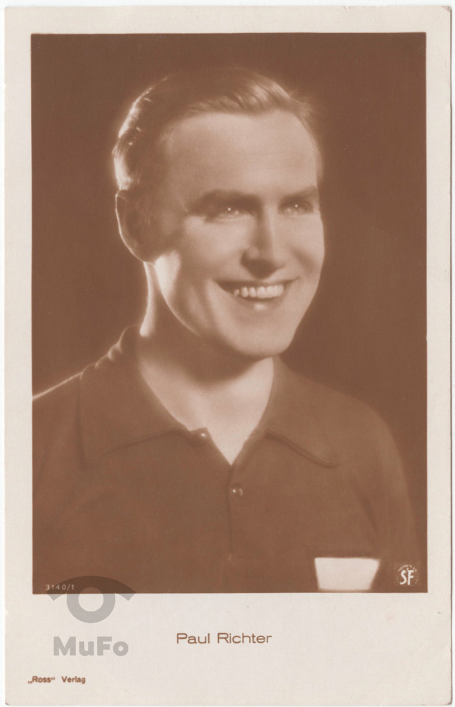 Paul Richter aktor, portret