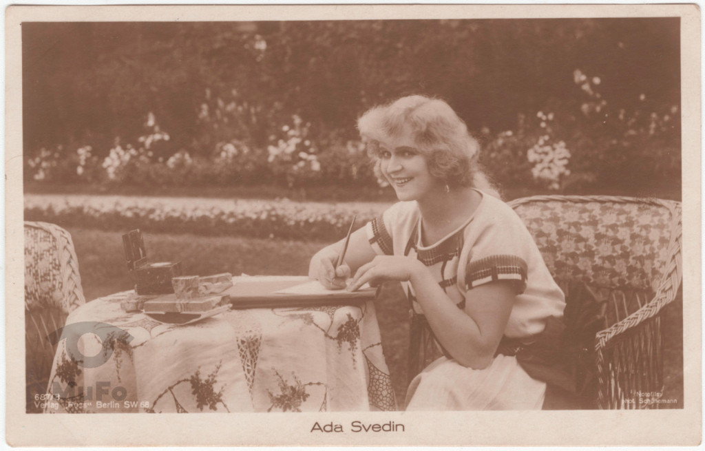 aktorka Ada Svedin , portret