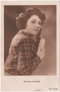Elizza la Porta, portret