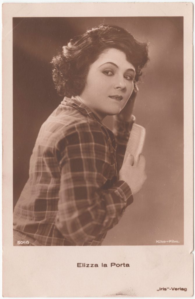 Elizza la Porta, portret
