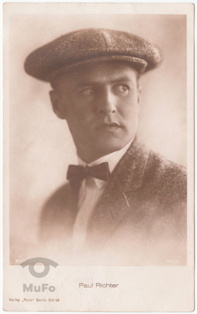 Paul Richter aktor, portret