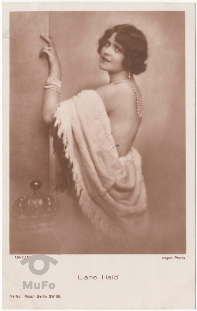 aktorka Liane Haid , portret