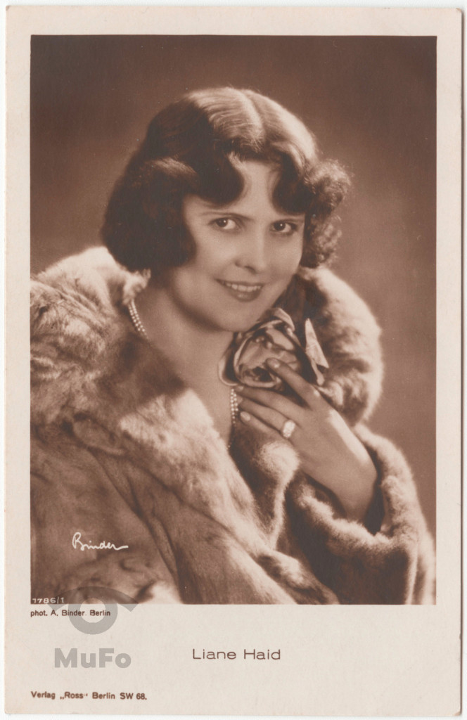 aktorka Liane Haid, portret