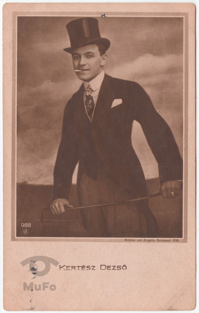 aktor Kertész Dezsö portret